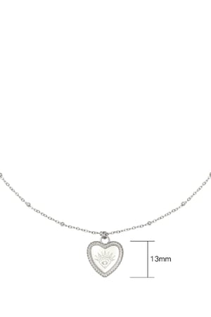 Ketting I See Love Zilver Stainless Steel h5 Afbeelding4
